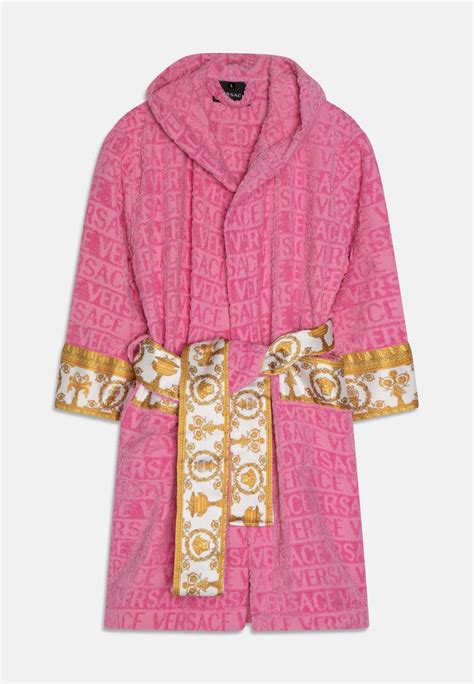 badjas versace rood|Unisex Bathrobes .